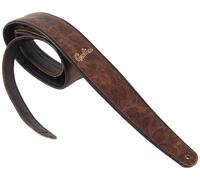 Godin Black Embossed Leather Felt Pad