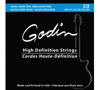 Godin E-9 Electric High-Definition Strings