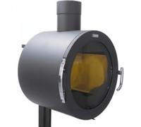 Godin Fire Pit Rond Bois Peinte