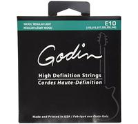 Godin guitares 008964 E-10 Pure électrique Nickel Cordes, light
