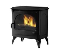 Godin Poêle à bois 7kw noir mat - 388113a