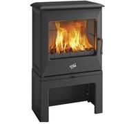 Godin - Poêle à bois fonte 5kw noir 388150PEINTANTHRACITE
