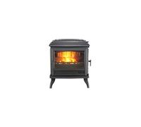 Poêle à bois fonte 7kw anthracite 366149