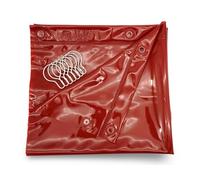 Godirect24 Bâche de Protection pour Soudure 1400 x 2000 mm, Épaisseur 0,4 mm, Rouge, Conforme à la Norme ISO en 25980 - Protection UV et Contre Les Projections pour Atelier et Chantier