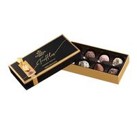 Godiva Chocolatier Signature Truffles - Assortiment Passionnant de Truffes Chocolat au Lait et au Noir Accompagnées de Garnitures Délicieuses - 8 pièces / 110g