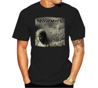 Godless Endeavor Nevermore Metal Band Album Tee Round Neck Unisex Tops Men's 100% Cotton Short-Sleeve T-Shirts L