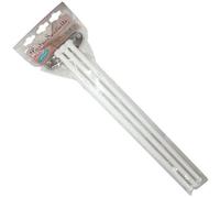 GODONNIER Porte-serviette avec 3 barres mobiles - Époxy blanc