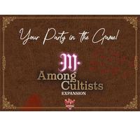 Godot Jeux|Among Cultists Your Party in The Game|Jeu de société|À partir de 12 Ans|Nombre de Joueurs:4-8|Durée du Jeu: 30 Minutes|Anglais