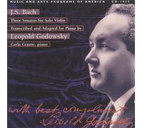 Godowsky, L. - 3 Sonates pour Violon Solo
