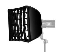 GODOX 30 * 30cm / 11,8 * 11,8 Pouces Softbox avec Grille pour la lumière vidéo à Del Godox S30