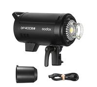 Godox 400W Flash de Studio avec 30W COB LED Modeling Lampe 5800K ± 200K, GN87 400Ws Puissant Flash Professionnel avec Godox 2.4G sans Fil X Système Bowens Mount Flash Stroboscopique DP400IIIV Strobe