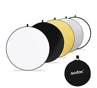 Godox 5 en 1 32 pouces/80cm Réflecteur de Lumière Multi-Disque Réflecteur Pliable pour Photographie Video Studio (SM-RFT05-80cm)