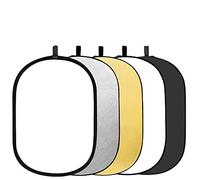 Godox 5 en 1 Ovale 150 x 200 cm Professionnel Pliable Multi-Disque réflecteur de lumière et translucides (RFT05-150x200)