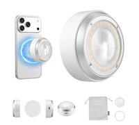 GODOX A2 Flash Xénon TTL téléphone portable,LED 3W,pour iPhone 15+（blanc） | Commande TTL et Bluetooth, LED bicolore, synchronisation haute vitesse à 1/8 000 s, compatible iPhone 15 et plus récents