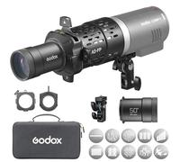 Godox AD-FP-50 Projecteur Flash Projecteurs Accessoires pour Lentilles de Projector Photographique équipé 3 lentilles Optiques 10 Gobos Motifs Répondre Besoins en Forme de lumière en Photographique
