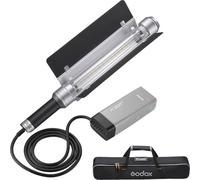 Godox AD-S200 Stick Flash Head 200W 5800K pour flash de poche AD200 et AD200Pro avec porte de grange, support de flash AD-E2 support en métal et sac de transport