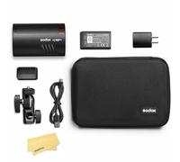 Godox AD100 Pro AD100Pro Poche Flash pour Canon Sony Nikon Fujifilm Fuji Olympus Pentax,100Ws 2.4G TTL HSS 1/8000s,7.2V/2600mAh Li-ION Batterie,360 Flashs à Pleine Puissance,0.01-1.5s Temps Recyclage