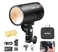 GODOX AD100 Pro II AD100ProII 2,4GHz TTL1/8000 HSS 100W Flash,Batterie 2850mAh,60-100 Déclenchements Consécutifs Pleine Puissance,Temps Recyclage 0,01-1,5s,avec Canon,Sony,Nikon,Fuji,Olympus,Panasonic