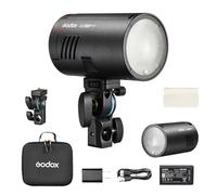 Godox AD100 Pro II Flash Portable Extérieur 100Ws TTL HSS 1/8000s, Speedlite Pocket AD100PROII, Recyclage 0,01-1,5s, 490 Éclairs Pleine Puissance, Lampe LED Modéling