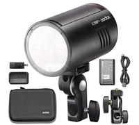 Godox AD100Pro Monolight Flashs 100Ws Flash Strobe, 1/8000 HSS, 0.01-1.5s Recycling, 360 Flashs Pleine Puissance, Batterie 2600mAh, Tête de Flash Magnétique Ronde, Flash de Poche TTL léger