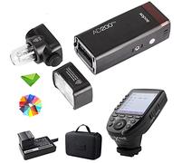 GODOX AD200 Pro AD200Pro 200Ws avec déclencheur de Flash Xpro-S pour Sony 2.4G 1/8000 HSS, 500 flashs Pleine Puissance, Recyclage 0.01-1.8s, Ampoule Nue/tête de Flash Fresnel Flash de Poche Monolight