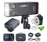 GODOX AD200 Pro II AD200ProII 200 WS 2,4 G TTL Flash stroboscopique, avec déclencheur à écran Tactile X3Pro Sony, 0,01~1,8 s, Flash stroboscopique de Poche pour Sony (AD200Pro mis à Niveau)