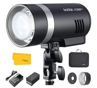 Godox AD300 Pro AD300Pro Flash de Studio, 300W TTL Éclairage de Studio Stroboscope HSS 1/8000s, Lithium Batterie, 320 Flash de Pleine Puissance, Compatible pour Sony Canon Nikon Fuji Olympus Panasonic