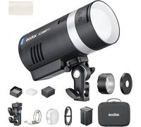 Godox AD300 Pro II AD300ProII Flash Extérieur, 300Ws Strobe Flash de Studio avec 2.4G sans Fil 1/8000 HSS, Recyclage de 0,01 à 1,5 s, 350 Flashs Pleine Puissance, 12W Lampe Modeling Bi-Couleur