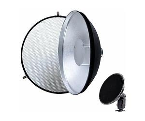 Godox AD360 Witstro AD-S3 Réflecteur de vaisselle de beauté avec HoneycoMB pour AD180 / 360 Noir