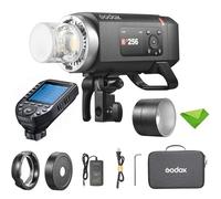 Godox AD400 Pro II Flash 400 WS avec déclencheur Xpro II-O pour Olympus Panasonic, GN72, Lampe Pilote Bicolore 30 W, Puissance maximale 460, Temps de Recyclage 0,01-1 s, Stroboscope HSS 1/8000