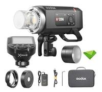 Godox AD400 Pro II Flash 400 Ws avec déclencheur XproII-N pour Nikon, GN72, lampe pilote bicolore 30 W, puissance maximale 460, temps de recyclage 0,01-1 s, HSS 1/8000, lampe stroboscopique pour Nikon