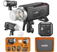 Godox AD400 Pro II Flash 400Ws TTL, AD400Pro II 2.4G HSS 1/8000s Monotorcia da Studio Portatile Con Lampada LED Bi-Color 30W, Display OLED, Attacco Bowens/Godox, 460 Scatti a Piena Potenza