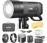 GODOX AD400 Pro II Flash Extérieur,2,4G 1/8000 HSS 400Ws,Batterie 21,6V/2600mAh,Recyclage 0,01 à 1s, 460 Flashs à Pleine Puissance,pour Canon Sony Nikon Fujifilm Olympus Panasonic etc Appareils Photo