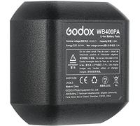 Godox AD400Pro Batterie de Rechange WB400P Compatible avec Godox AD400 Pro Studio Stroboscope avec DC 21.6V 2600mAh 56.16Wh Haute Performance Lithium Photo Accessoire Accessoires ...