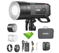 Godox AD400Pro II Flash Monolight Extérieur 400Ws Puissance Nombre Guide GN72, TTL & HSS 1/8000s, sans Fil 2.4G, Batterie Rechargeable, 390 Éclairs, Lampe de Modélisation LED 30W
