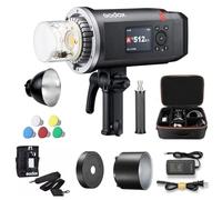 Godox AD600BM II 600 WS Flash d'extérieur, Monture Bowens, GN87 1/8000 HSS, 500 flashs à Pleine Puissance, Temps de Recyclage de 0,01 s à 1,9 s avec Lampe de modélisation 40 W avec Sac CB-09