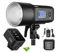 Godox Ad600Pro 600Ws Ttl Outdoor Flash+Godox X3-O Flash Trigger For Panasonic Olympus, 2.4G 1/8000S 2600Mah Battery 360 Full Power Flashes,0.01-0.9S Recycle Strobe Light For Panasonic, Olympus Cameras