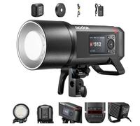 Godox AD600Pro II Lumière stroboscopique d'extérieur 600Ws 2.4 GHz sans Fil TTL Flash Speedlite Ecran TFT pour Le contrôle embarqué Puissante Batterie Li-ION 1/8000s HSS 0.01-0.9s Temps de Recyclage