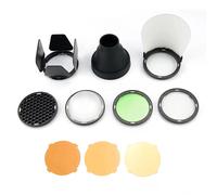 Godox AK-R1 Barn Door Snoot Filtre Reflecteur Couleur pour Godox H200R AD200
