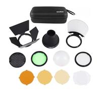 Godox AK-R1 Kit d'accessoires Flash pour Godox V1,V1Pro Tête de Flash Ronde et H200R AD200 AD200Pro AD100Pro Flash de Poche Monolight avec Connexion Facile,Facile à Utiliser
