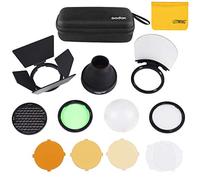 Godox AK-R1 Kit d'accessoires pour Godox V1 V1Pro V100 Flash et H200R AD200 AD200Pro II Stroboscope avec Port Magnétique, Fournit des Effets D'éclairage Doux pour La Prise De Vue