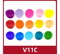 godox AK-R1 S-R2,porte de grange,Snoot,filtre de couleur,réflecteur,nid d'abeille,kits de boules de diffuseur pour tête de flash godox AD200 H200R V1 - Type V-11C #A