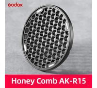 godox AK-R1 S-R2,porte de grange,Snoot,filtre de couleur,réflecteur,nid d'abeille,kits de boules de diffuseur pour tête de flash godox AD200 H200R V1 - Type AK-R15 #B