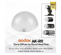 Godox AK-R11 Diffuseur Sphérique Magnétique Pour V1 AD100PRO H200R V100