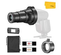 Godox AK-R21 Accessoires de Projection avec Godox AK-R25 Adaptateur pour Flashs à Tête Ronde/Freel, Tels Que AD200, AD200Pro, AD200ProII, AD100Pro, V1, V1Pro, V860II, V860III, TT685II, TT600 etc
