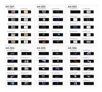 Godox AK-S Ensemble complet d'accessoires pour flash d'appareil photo Godox AK-R21 60 pièces Transparencies Collection
