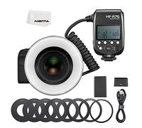 Godox Bague macro LED MF-R76 RING76 Macro Speedlite Flash pour appareil photo Canon Nikon Sony