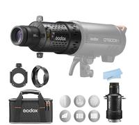 Godox BFP Accessoire de Projection pour Flash à Monture Bowens, Snoot Optique 360° avec Monture EF, Compatible avec AD600Pro II, AD600 Pro, AD400Pro, AD1200Pro, SK400, SK400II et MS300