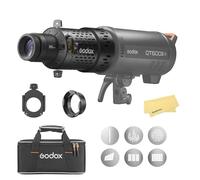 Godox BFP Flash Projection Attachment, 360°Rotatable Design,Four Built-in Shutter Blades, EF Lens Mount,with Wide Bowens Mount for Godox QT400III QT600III SK400II AD600Pro AD1200Pro Strobe Flash Light