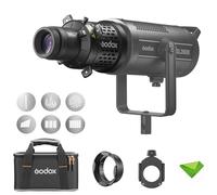 Godox BLP LED Bowens Mount Fixation de Projection, Rotatif à 360°, Objectif 85 mm Inclus, Monture d'objectif EF pour Lampe vidéo LED pour Godox SL60W, SL150, LA150, LA200, SZ150, etc.